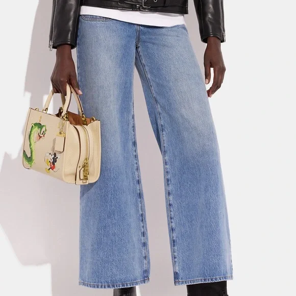 💰SOLD - CH461 - Disney X Coach Rogue 25 with Mickey Mouse and Caterpillar - Picture 15 of 16